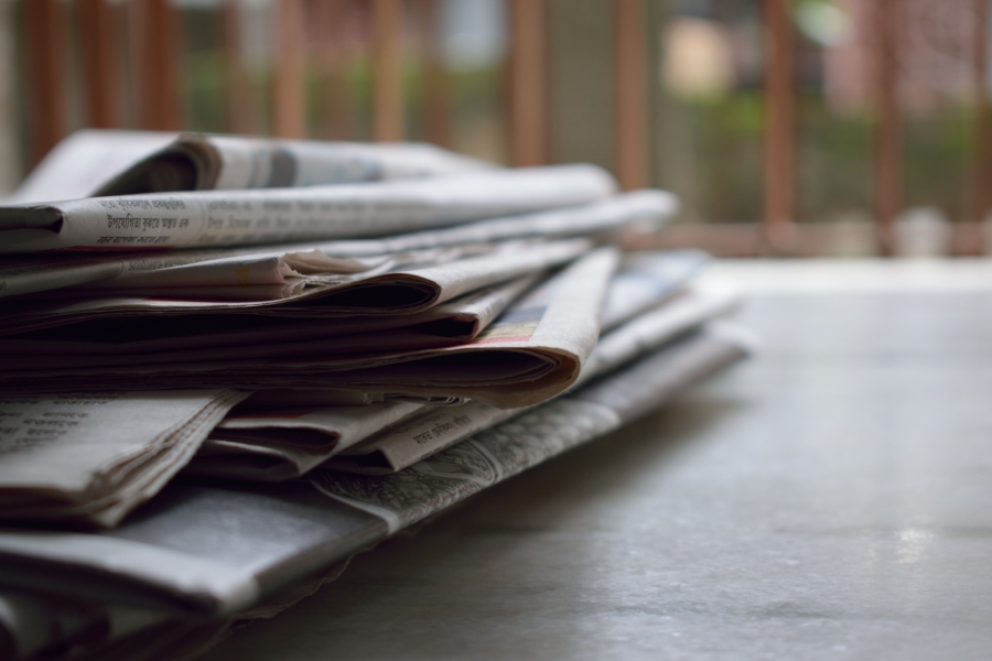 Publication in the local press