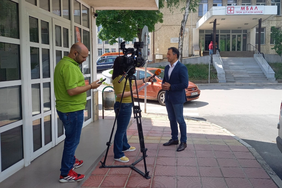The Bulgarian National Television (BNT) in the Municipality of Zlatograd