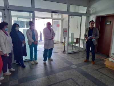 Zlatograd Municipality donated medical equipment to the hospital