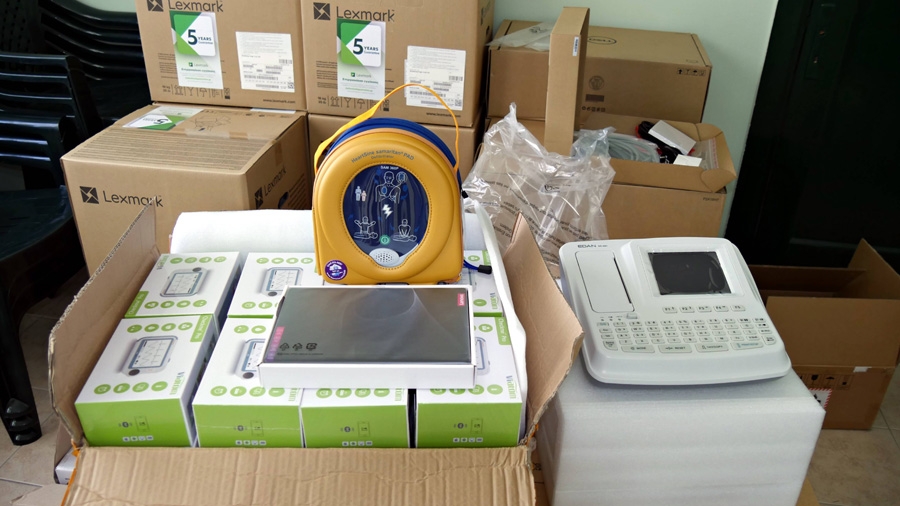 Delivery of the rest of the Medical Equipments